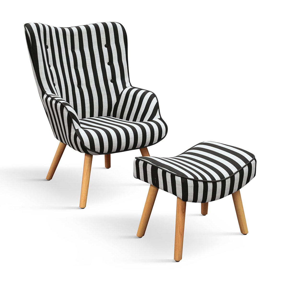 Fotoliu Patchwork, structura metalica, tesatura multicolora - 39
