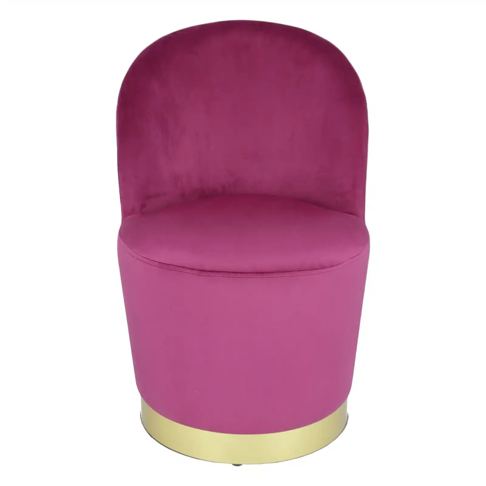 Fotoliu Glamour din catifea cu baza aurie, design elegant - 11