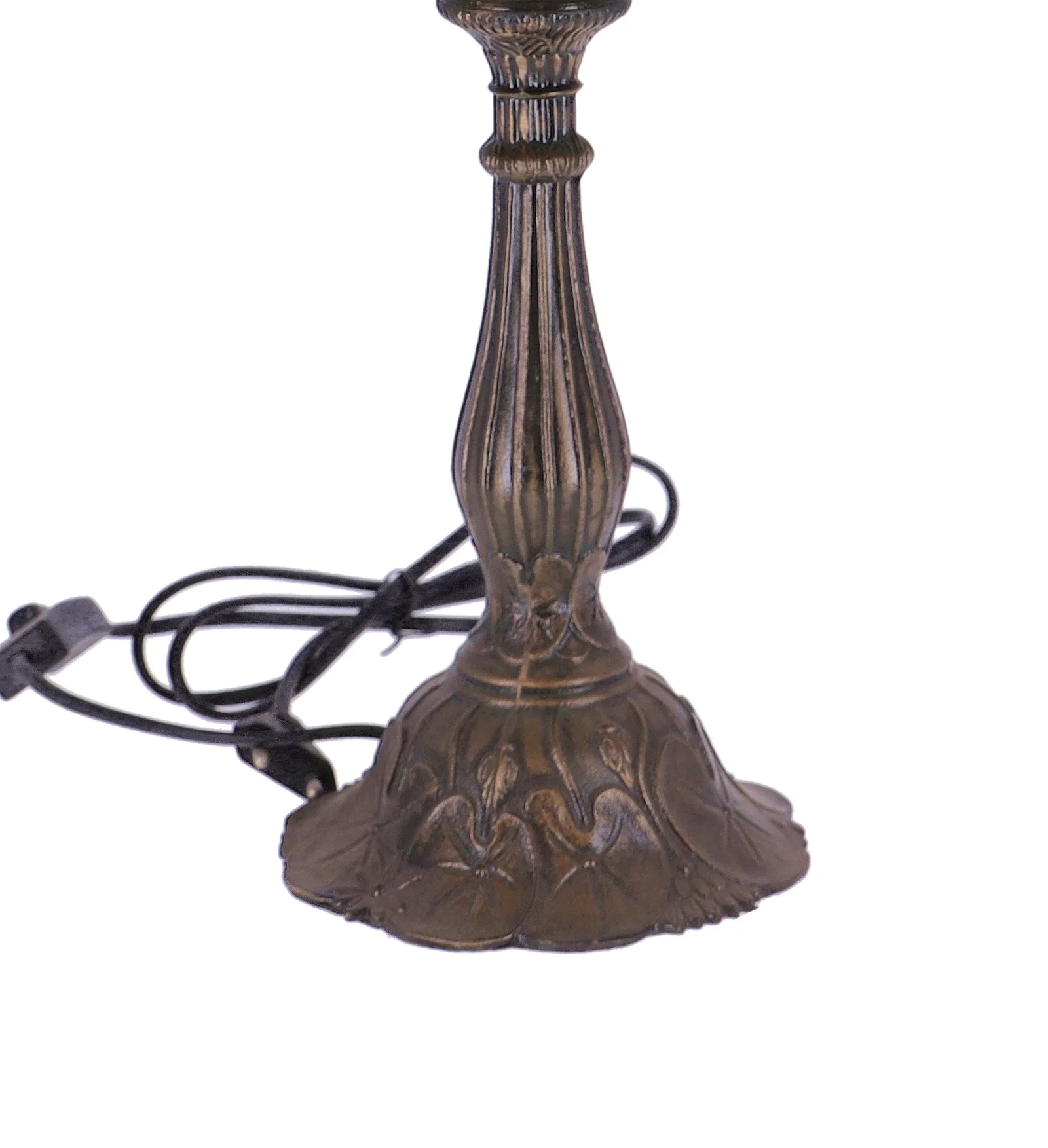 Lampa de masa Tiffany Cream h 45 cm, abajur 30 cm - 3