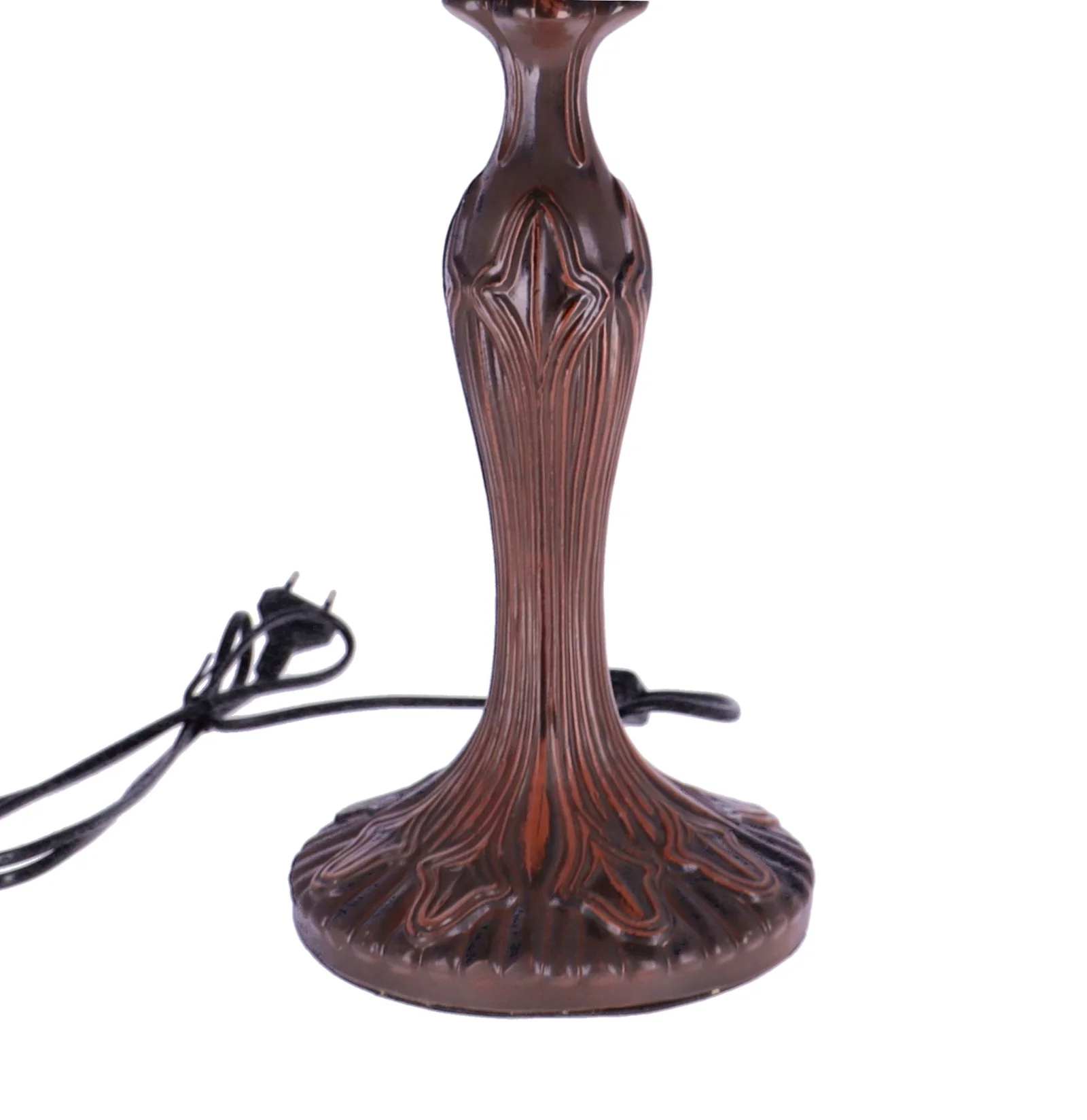 Lampa de masa Tiffany Blueflower h 62 cm, abajur 40 cm - 4
