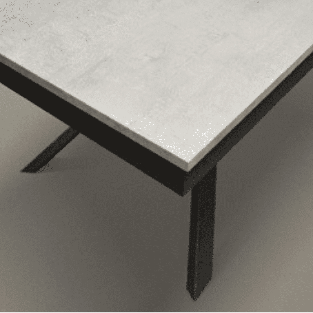 Masa Tiglio, blat extensibil pal laminat, picior metalic - 8