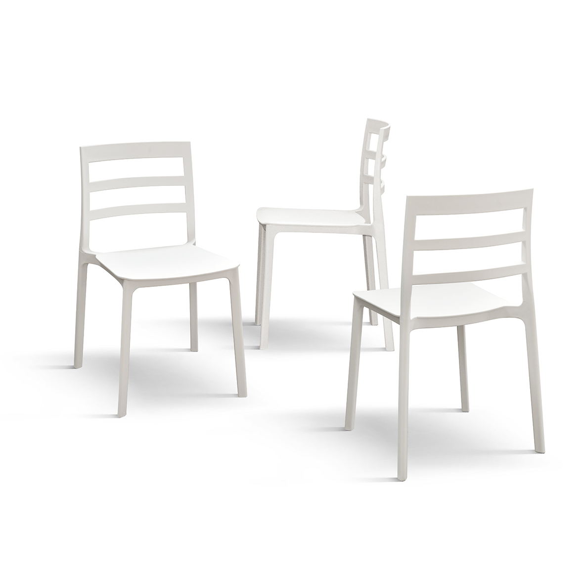 Set 4 scaune RIGATO -POLIPROPILENA- HORECA - 12