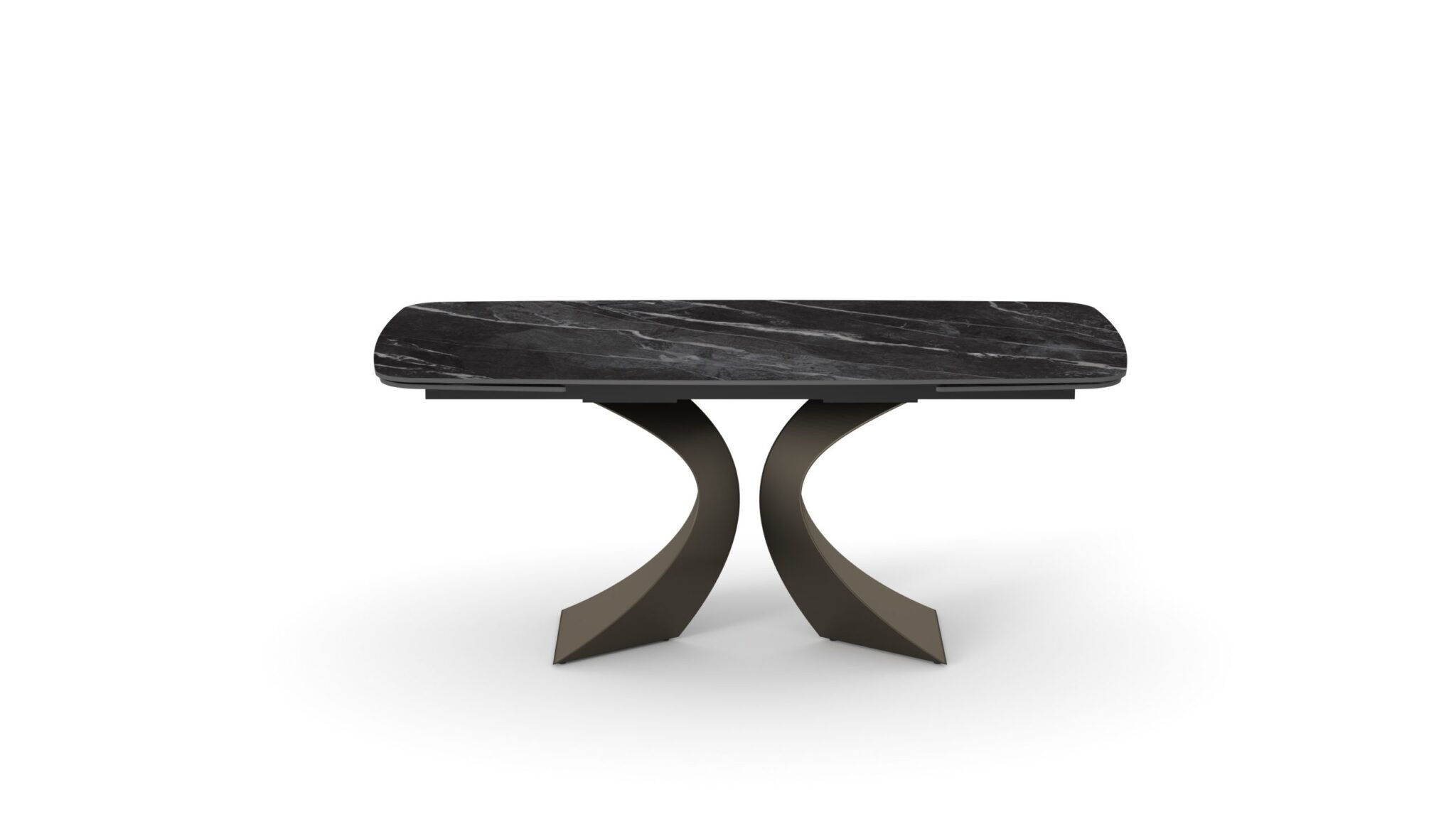 Masa ceramica extensibila Clepsydra 180 cm /90 cm / H 77 cm - 5