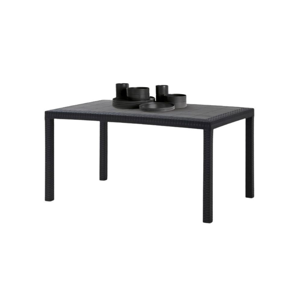 Masa Martin terasa, 150/90 cm, ratan sintetic - 2