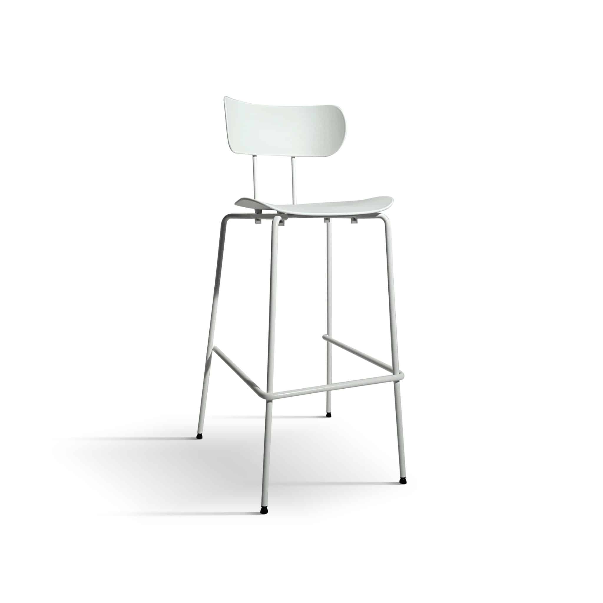 Set 4 scaune metalice BAR MARSIGLIA -HORECA- h 108 cm - 6