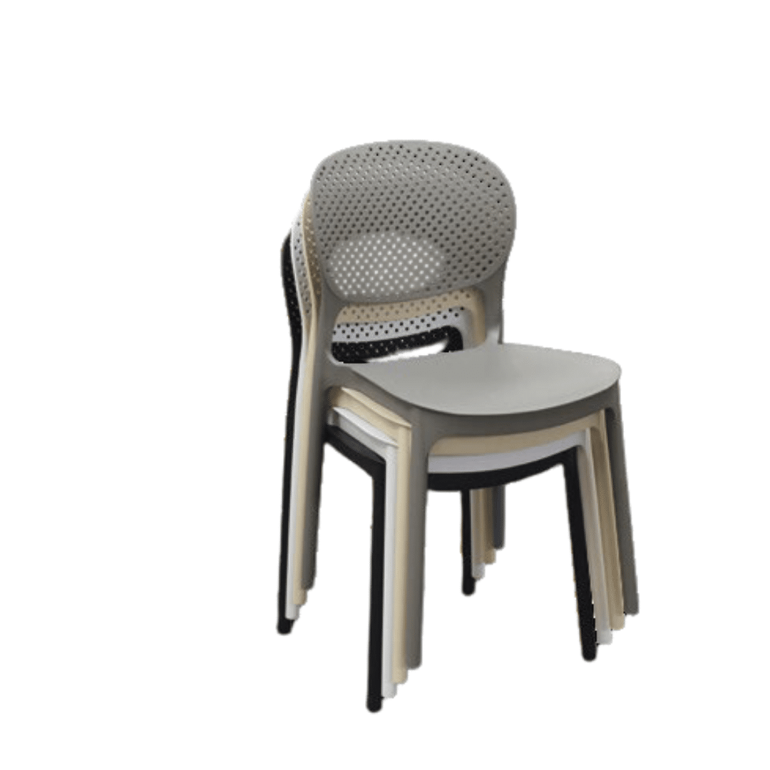 Set 4 scaune PERLA -POLIPROPILENA-HORECA - 10