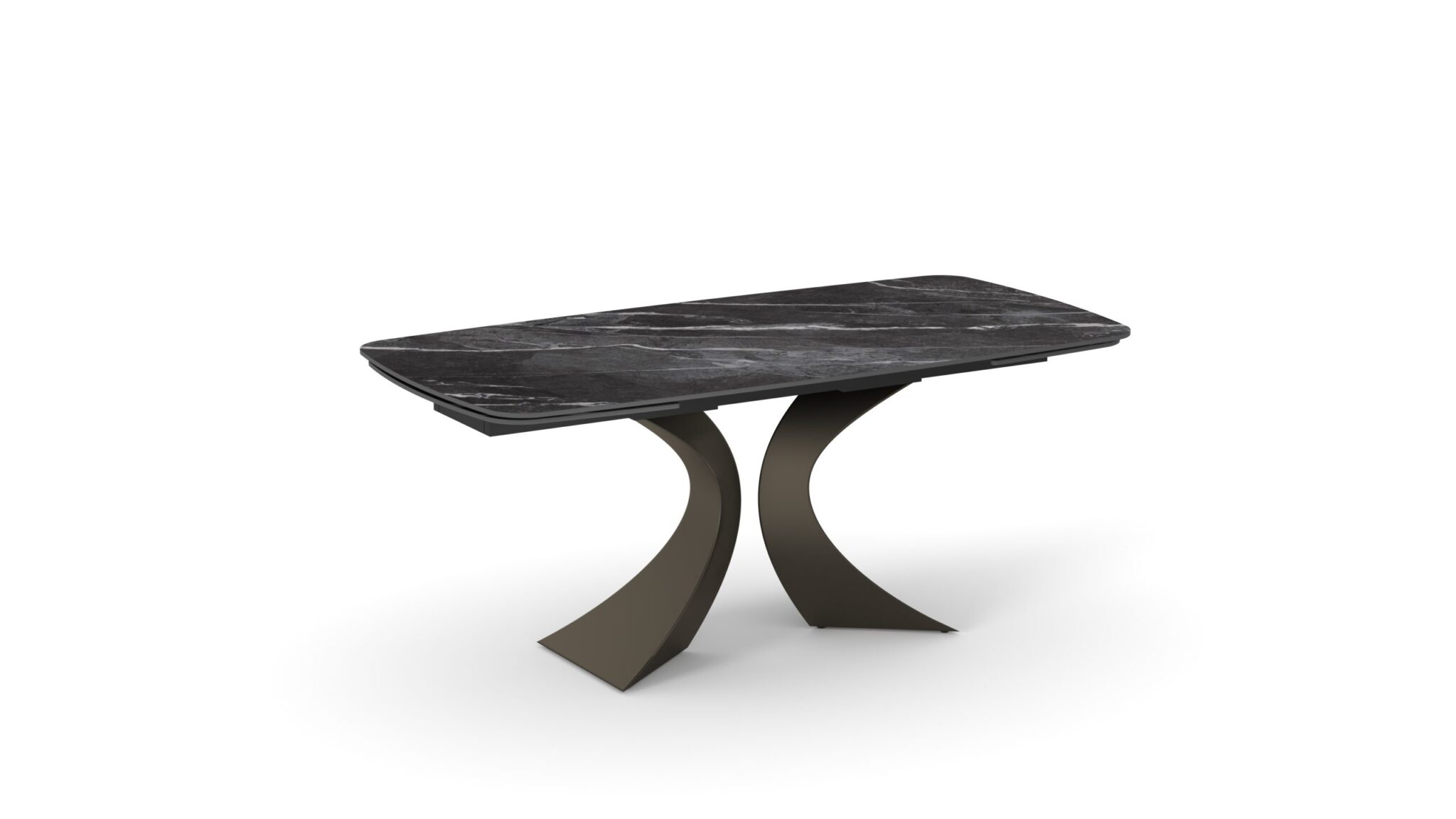 Masa ceramica extensibila Clepsydra 180 cm /90 cm / H 77 cm - 3