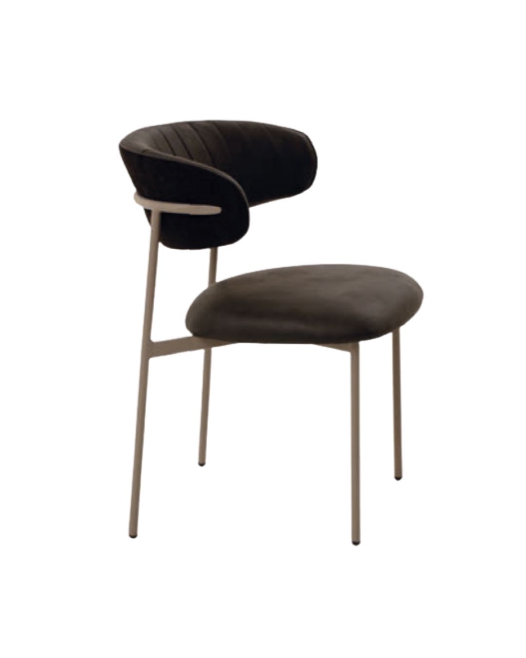 Scaun Mira, tesatura, structura metalica - 4