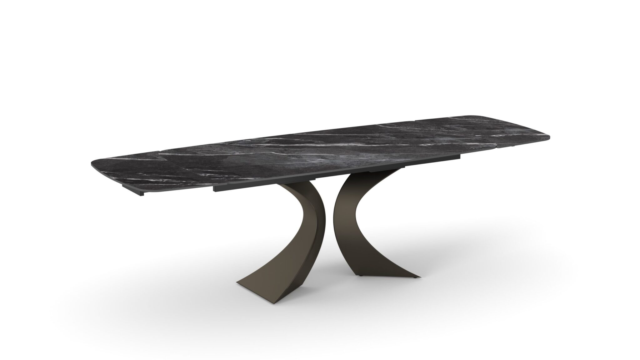 Masa ceramica extensibila Clepsydra 180 cm /90 cm / H 77 cm - 2