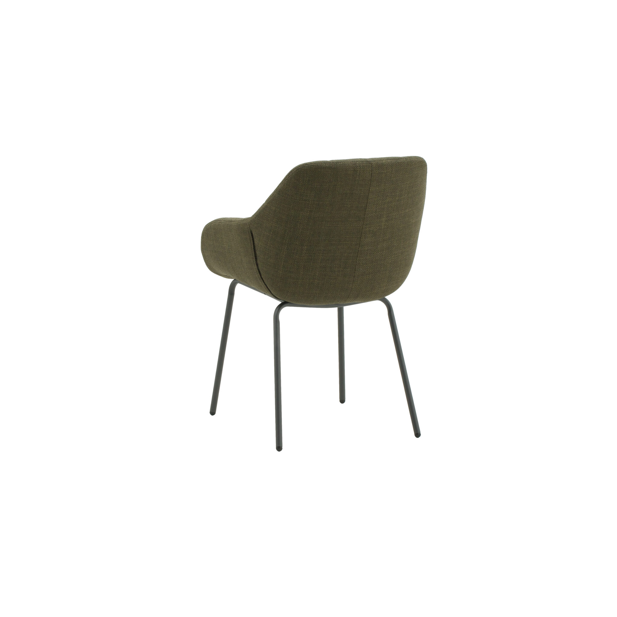 Scaun tip fotoliu Bosco, tesatura ,structura metalica - 10