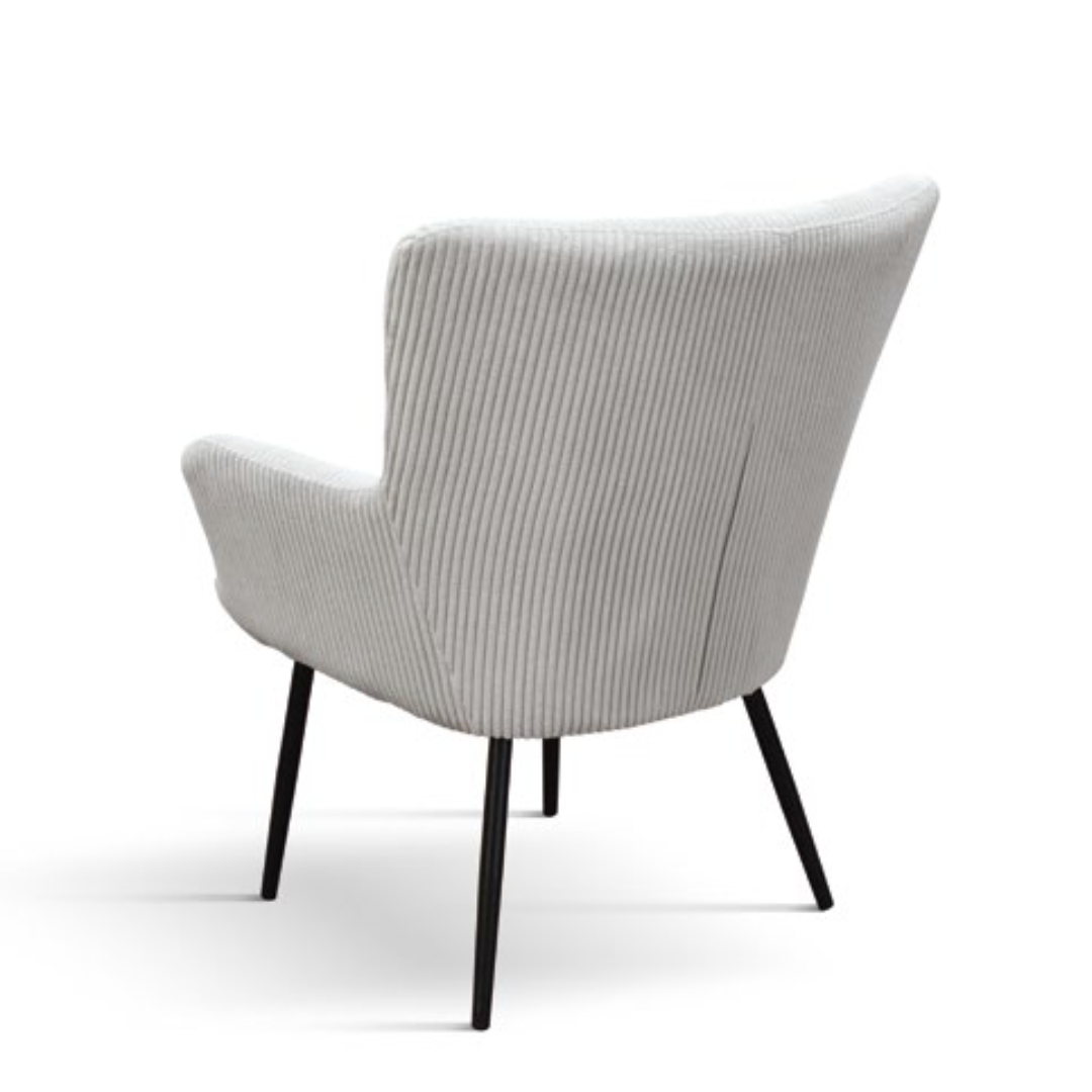 Fotoliu Cielo, structura metalica, Catifea Reiata - 7