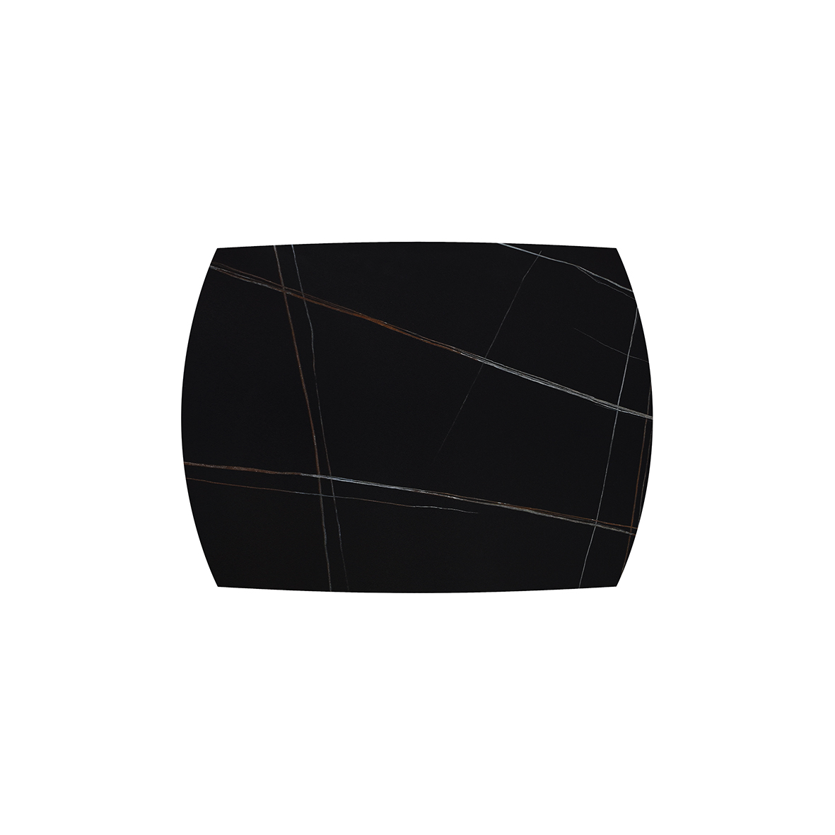 Masa ceramica extensibila Rotativa Noir 120 x 88 x h 76 cm - 2