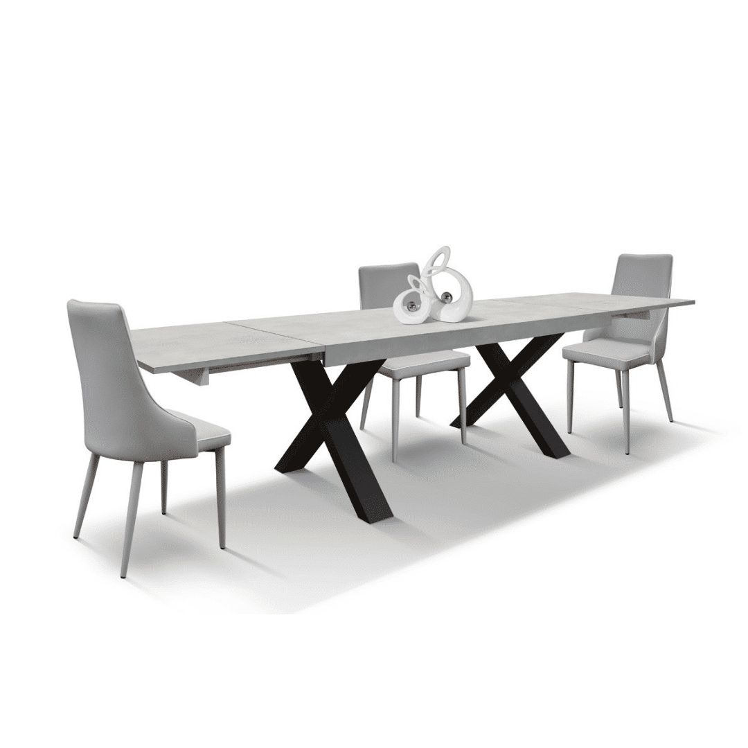 Scaun Molino, piele ecologica, structura metalica - 5