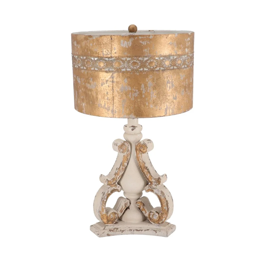 Lampa shabby chic