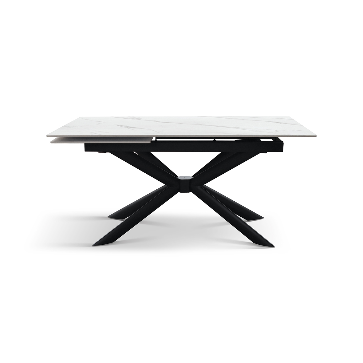 Masă Paris Rotativă extensibilă, ceramică-picior metalic 160 cm/90 cm/ 76 cm - 12