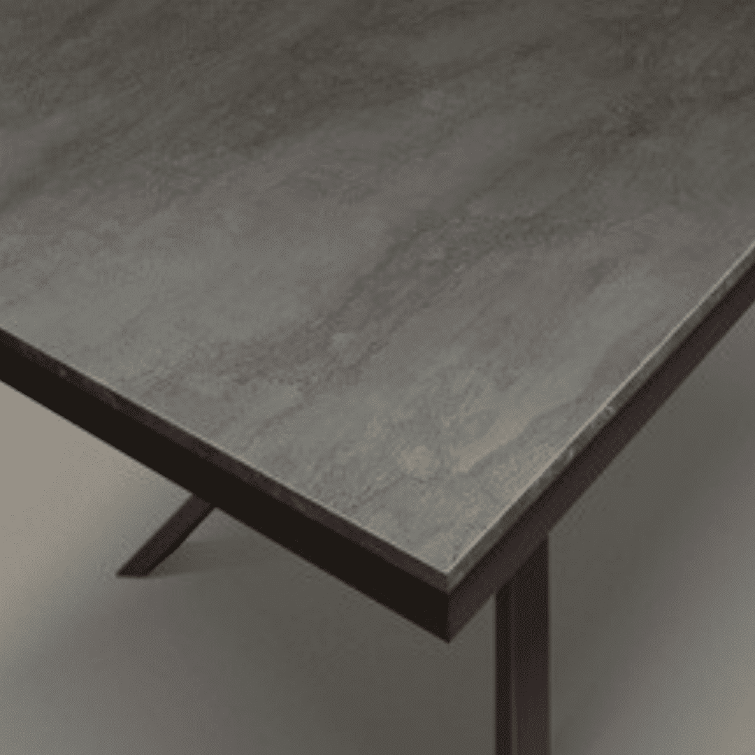 Masa Tiglio, blat extensibil pal laminat, picior metalic - 7