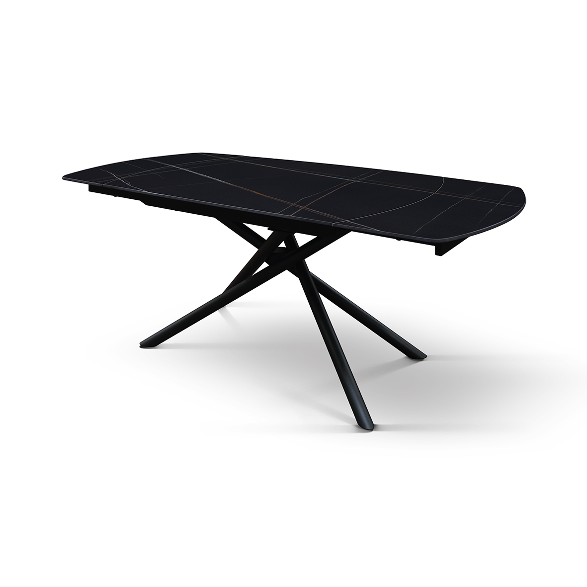Masa ceramica extensibila Rotativa Noir 120 x 88 x h 76 cm - 9