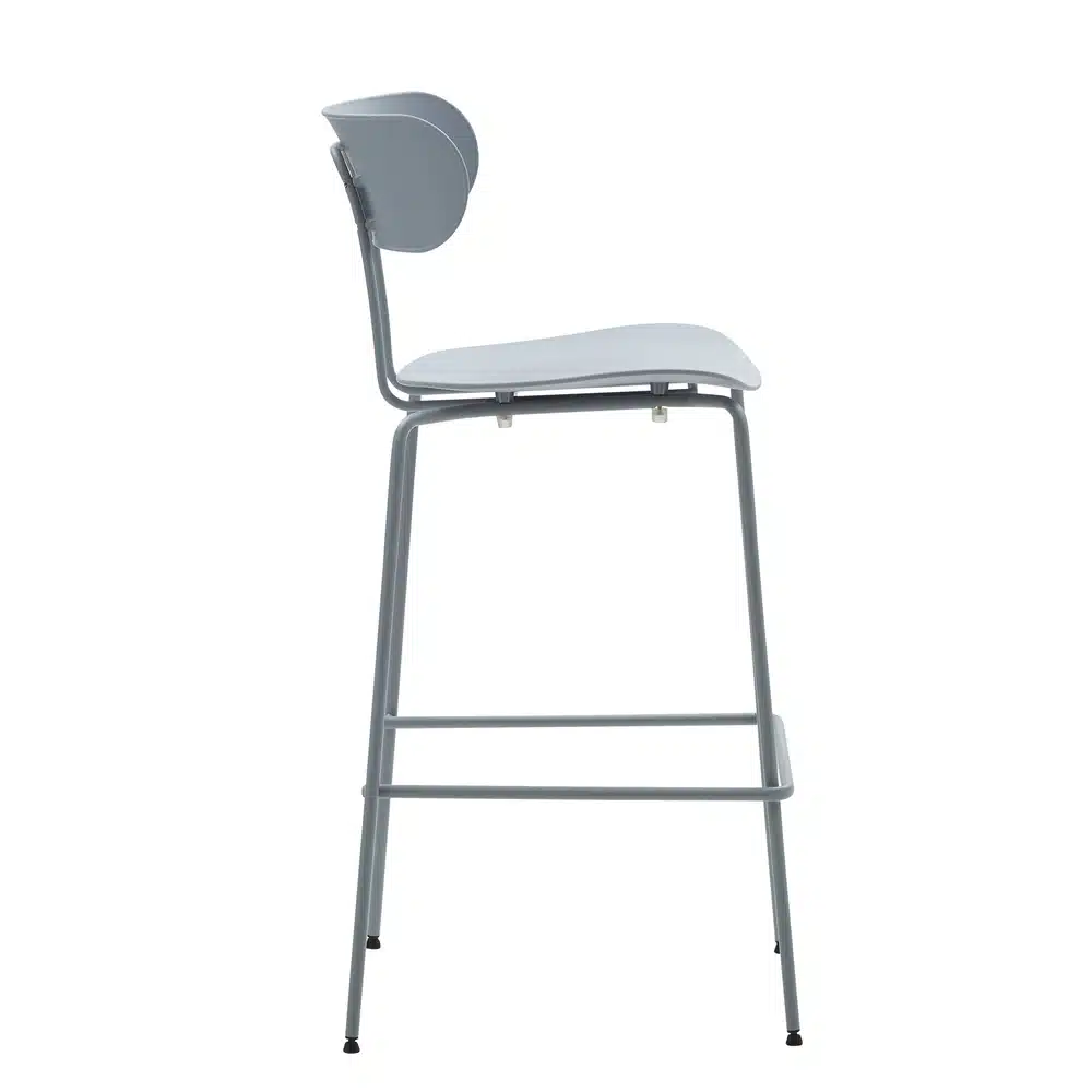 Set 4 scaune metalice BAR MARSIGLIA -HORECA- h 108 cm - 4