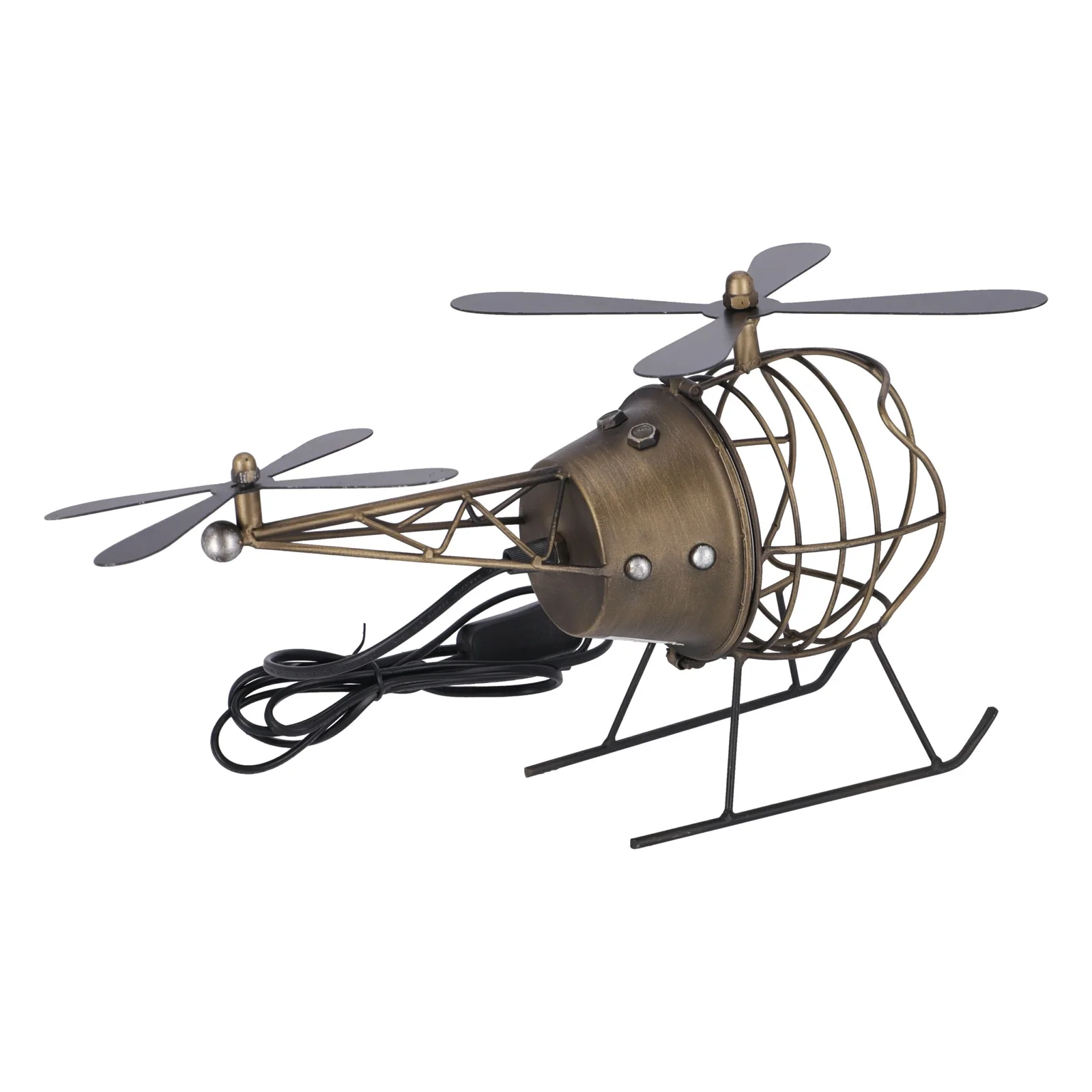 Lampa de masa Stil Industrial Elicopter L 40 cm - 2