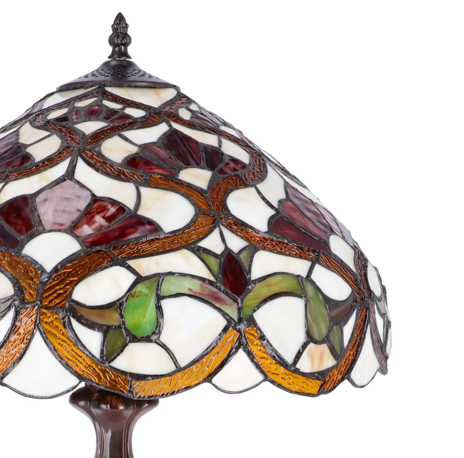 Lampa de masa Tiffany Bocciolo h 62 cm, abajur 40 cm - 2