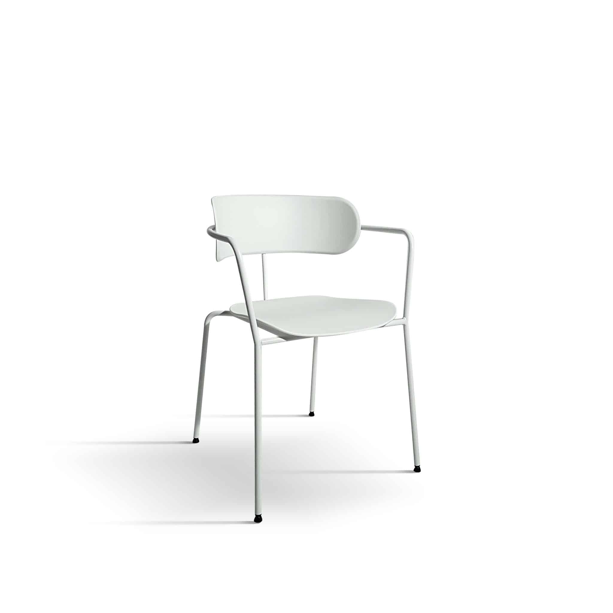 Set 4 scaune metalice MARSIGLIA -HORECA- h 76 cm - 8