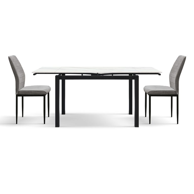 Masă ceramică extensibilă Clara 110/70 cm +2 extensii de 30 cm - 3