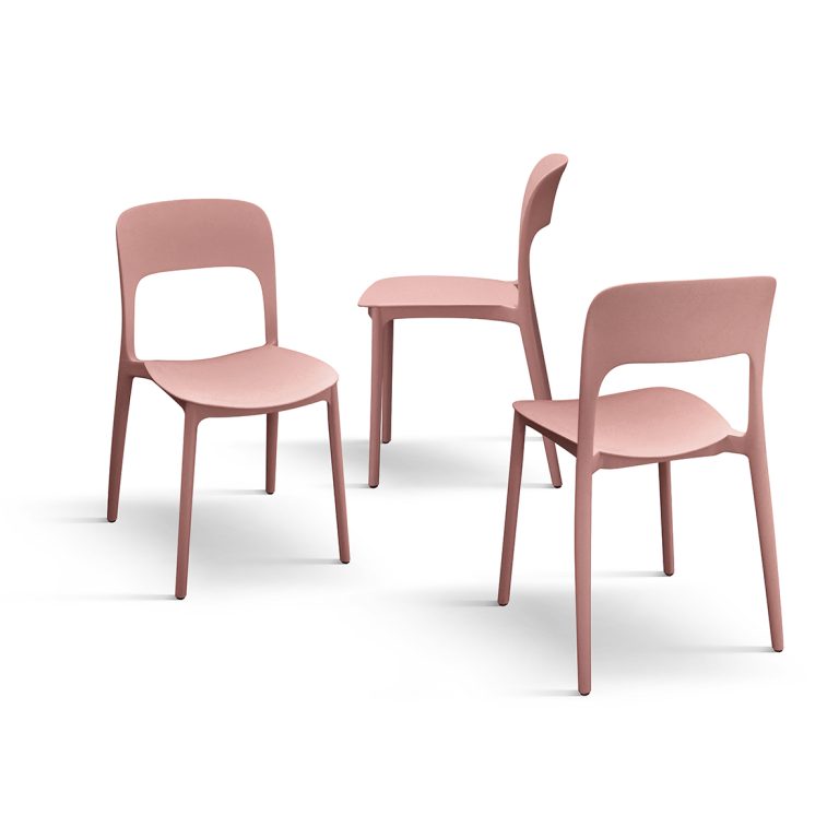 Set 4 scaune ROSINNA -POLIPROPILENA- HORECA - 6