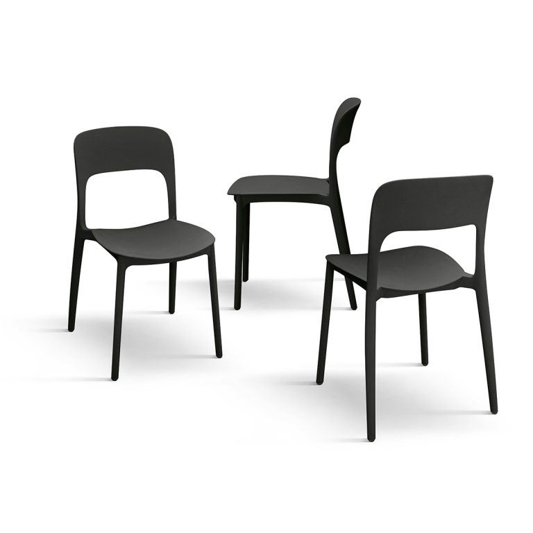 Set 4 scaune ROSINNA -POLIPROPILENA- HORECA - 2