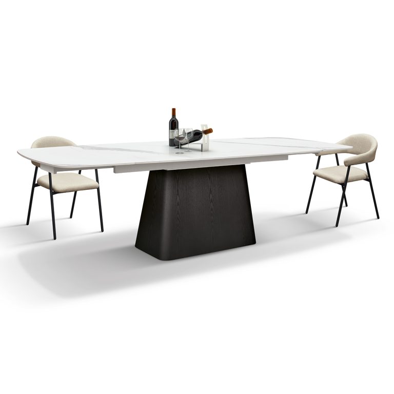 Masă ceramică extensibilă Trevior 180/100 cm + 2 extensii de 40 cm - 2