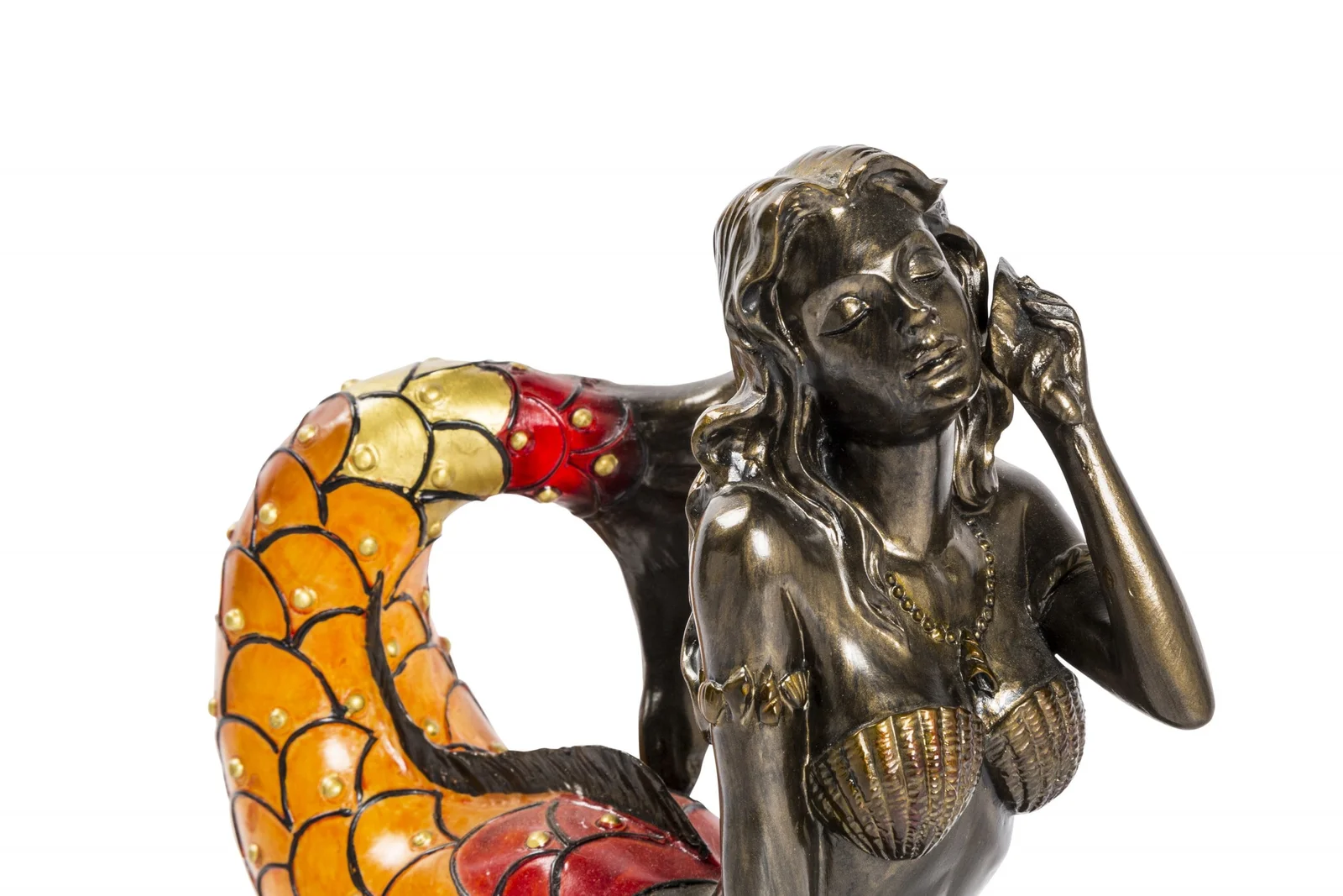 Lampa de masa Tiffany Mermaid h 19 cm - 2