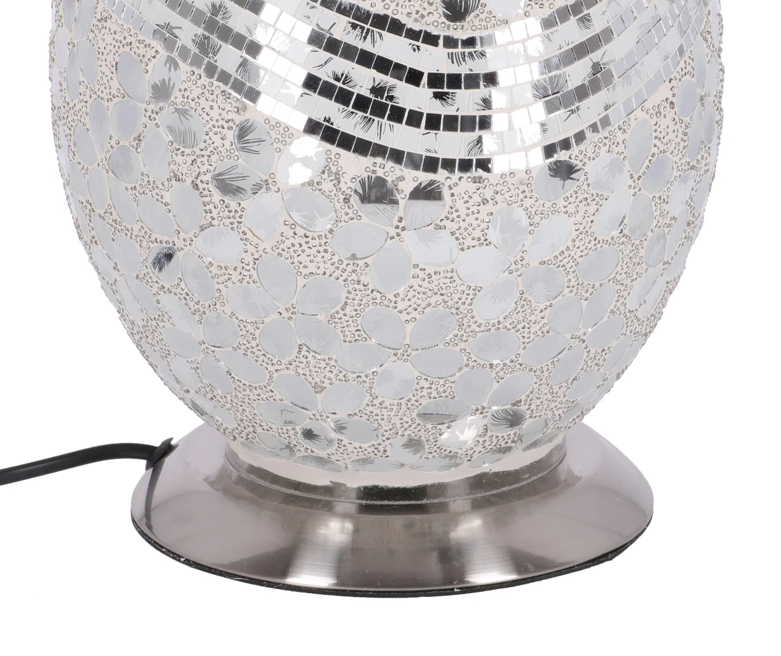 Lampa de masa Mozaic Silver h 31,5 cm - 2