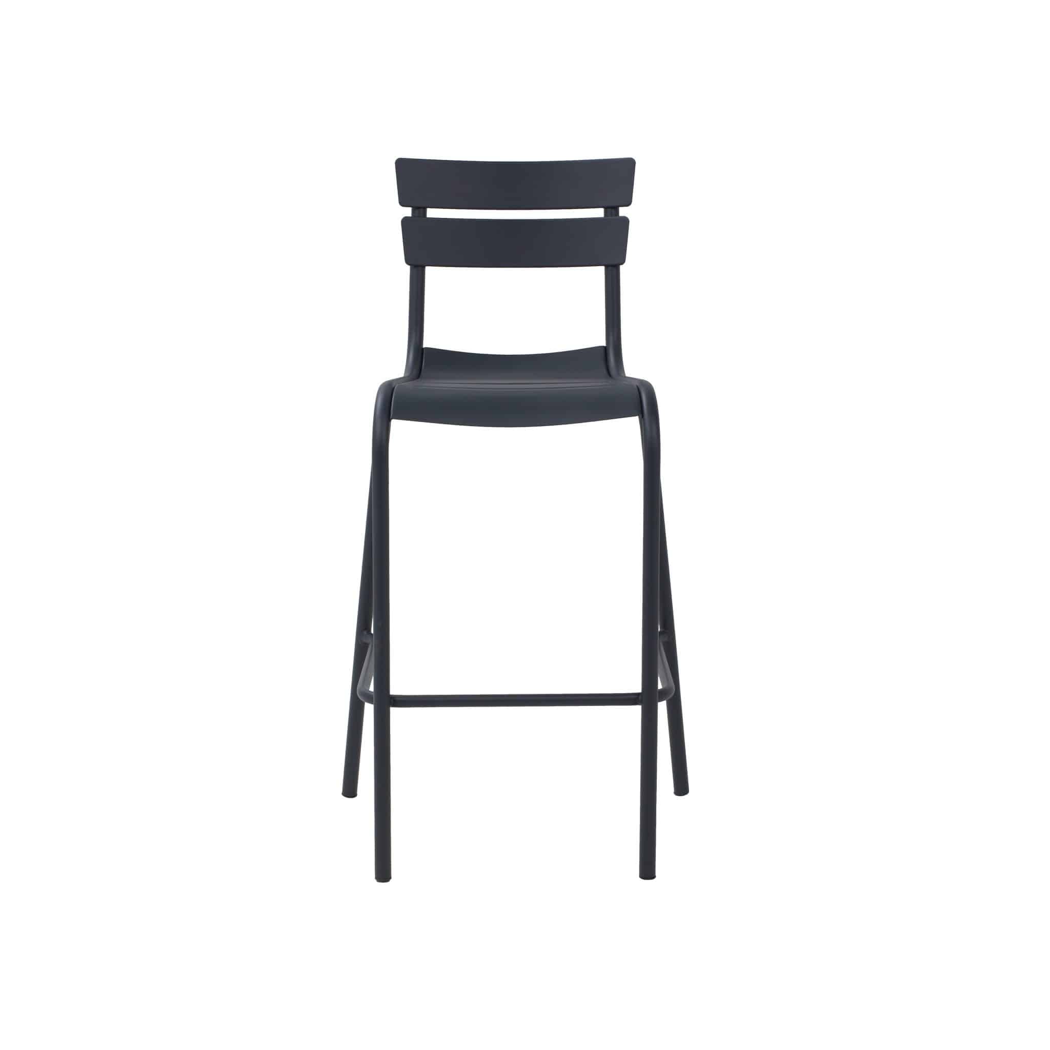 Set 4 scaune BAR aluminiu -HORECA- h 103 cm - 3