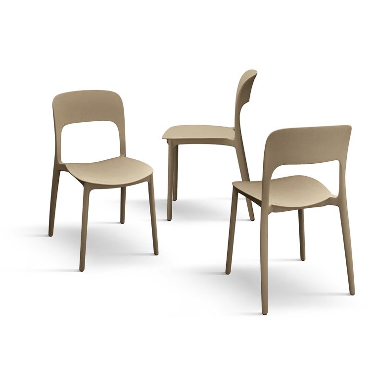 Set 4 scaune ROSINNA -POLIPROPILENA- HORECA - 4