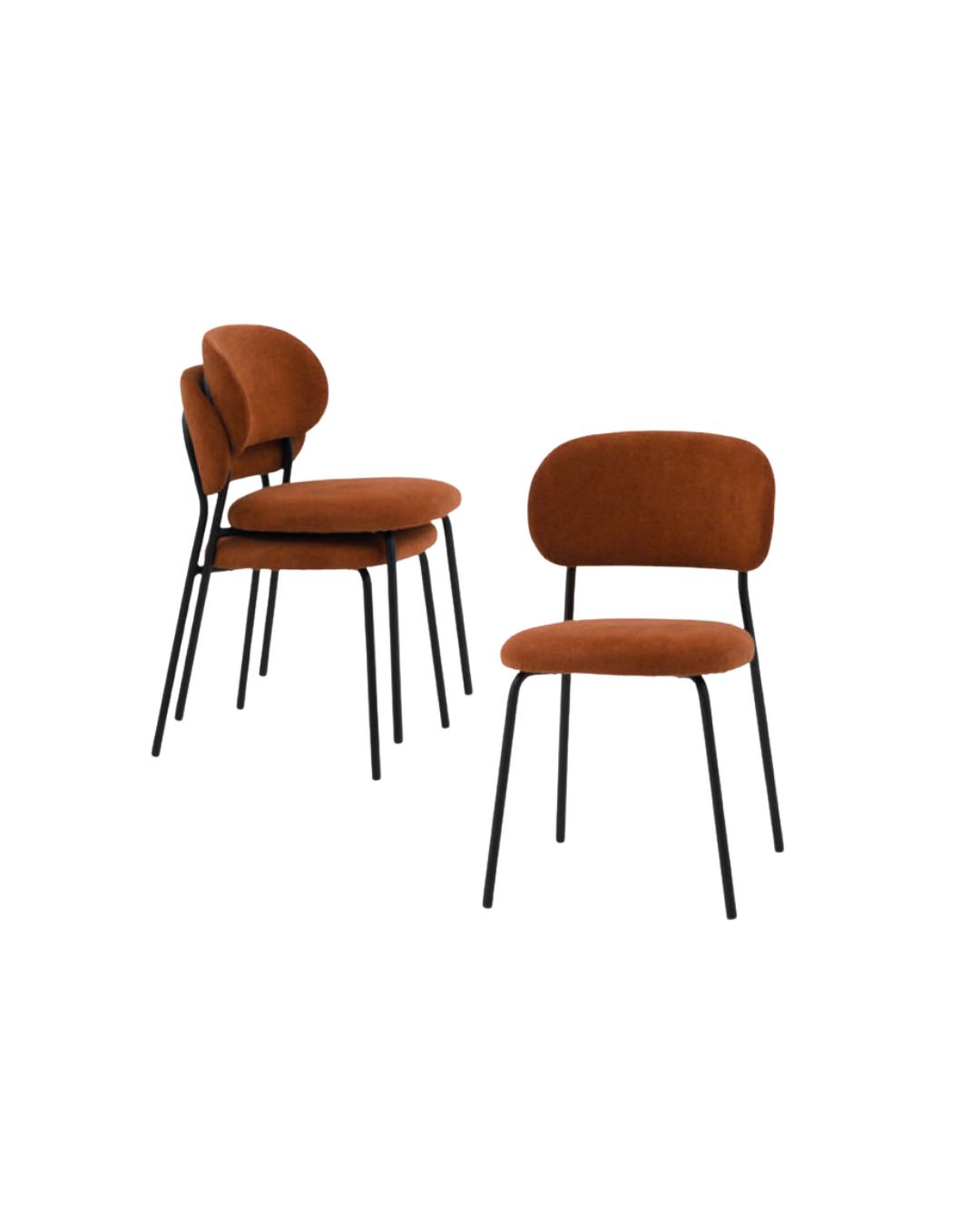 Scaun NEO, tesatura, structura metalica - 3