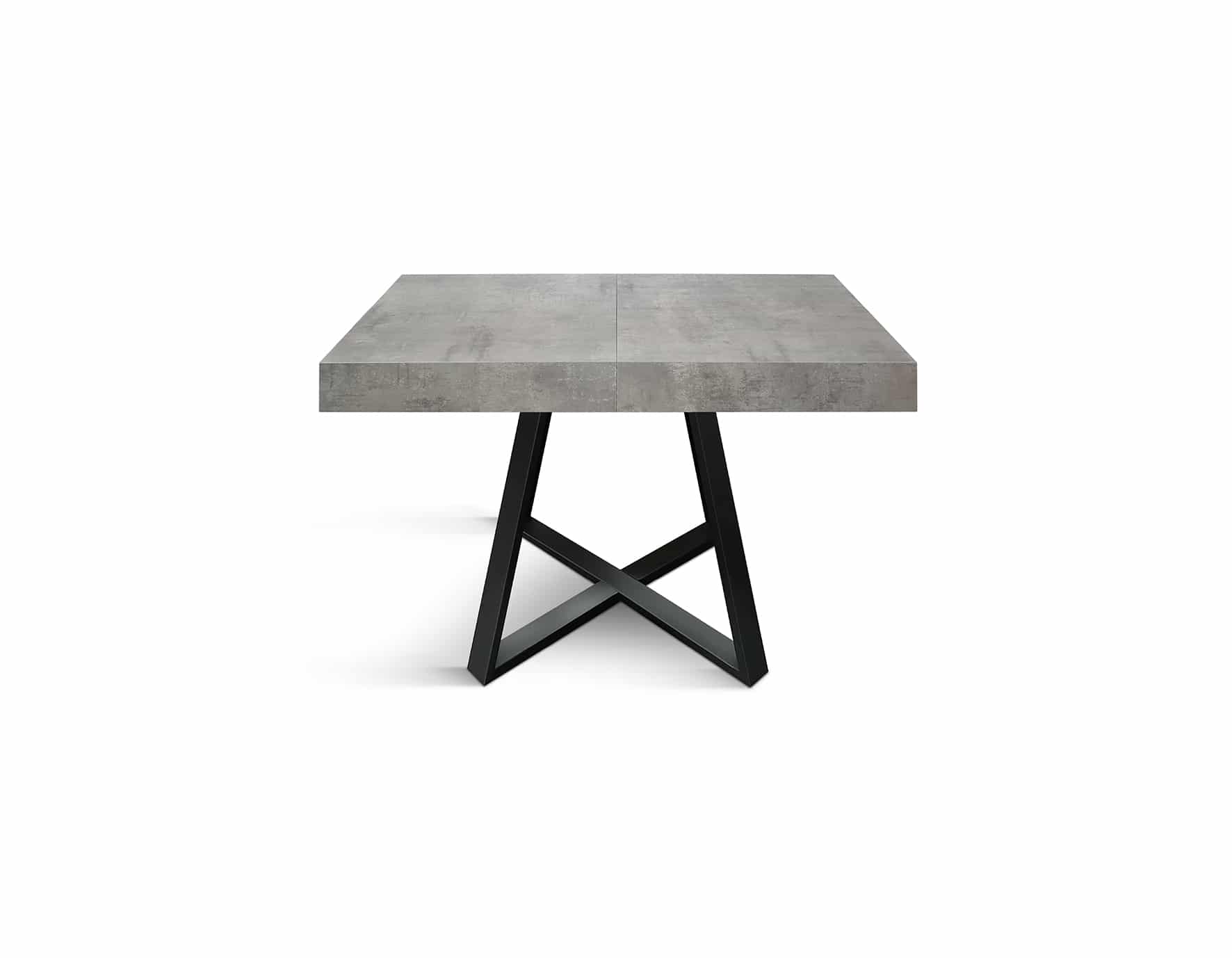 Masa Ariel extensibila, picior metalic negru - 13