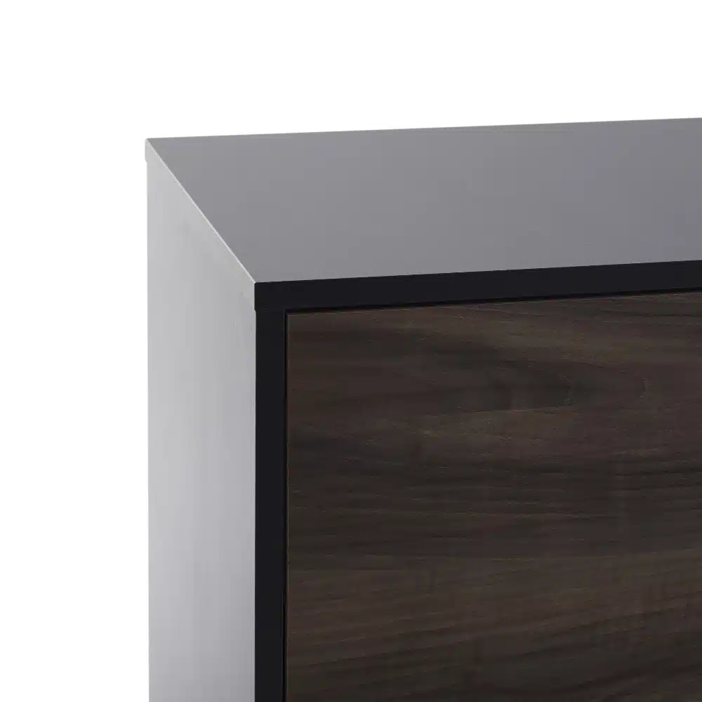 Comoda TV Limo, picioare aurii, deschidere push-pull - 11
