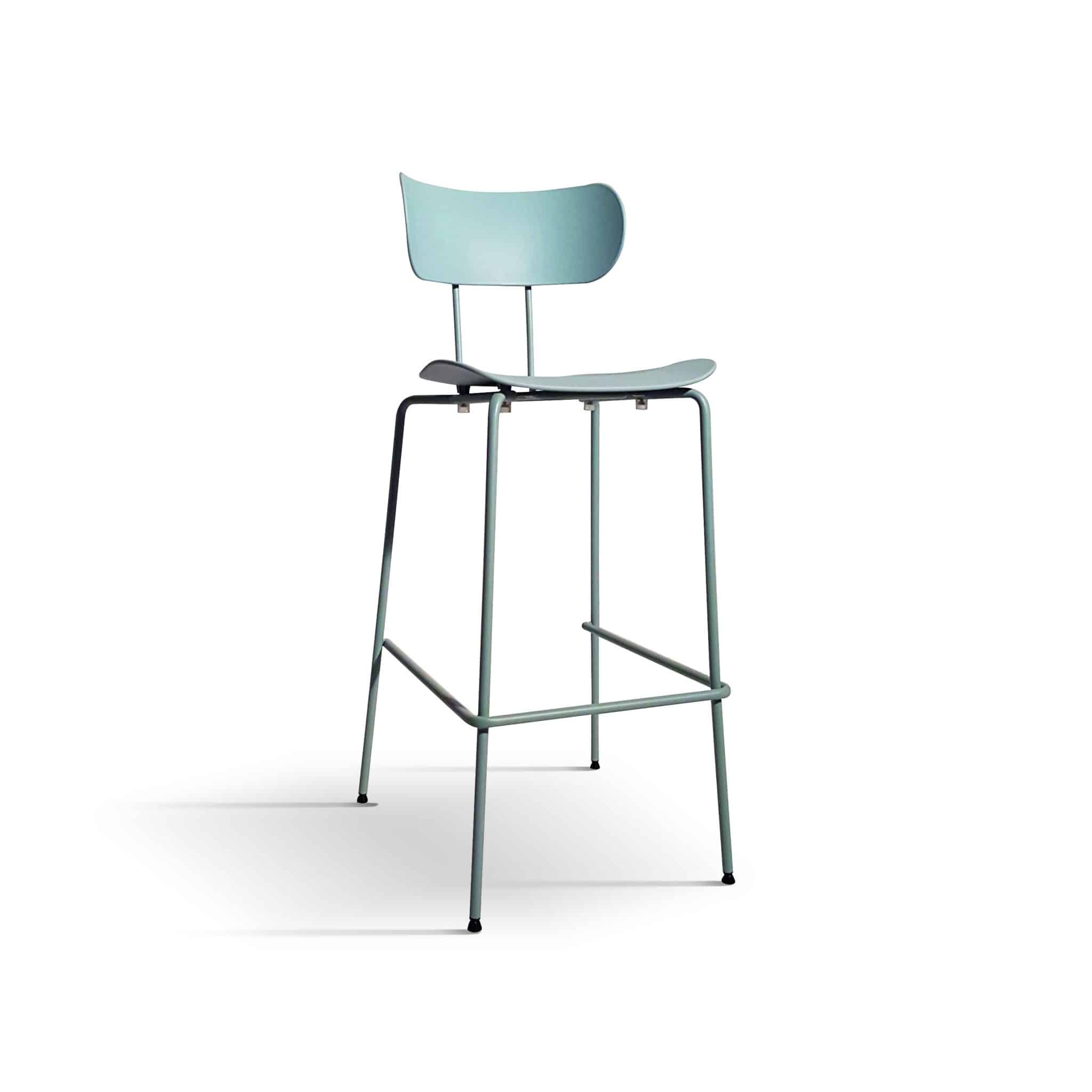 Set 4 scaune metalice BAR MARSIGLIA -HORECA- h 108 cm - 3