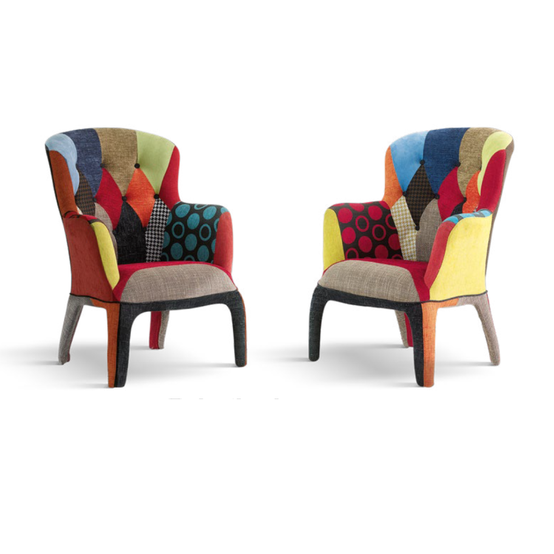 FOTOLIU PATCHWORK MULTICOLOR