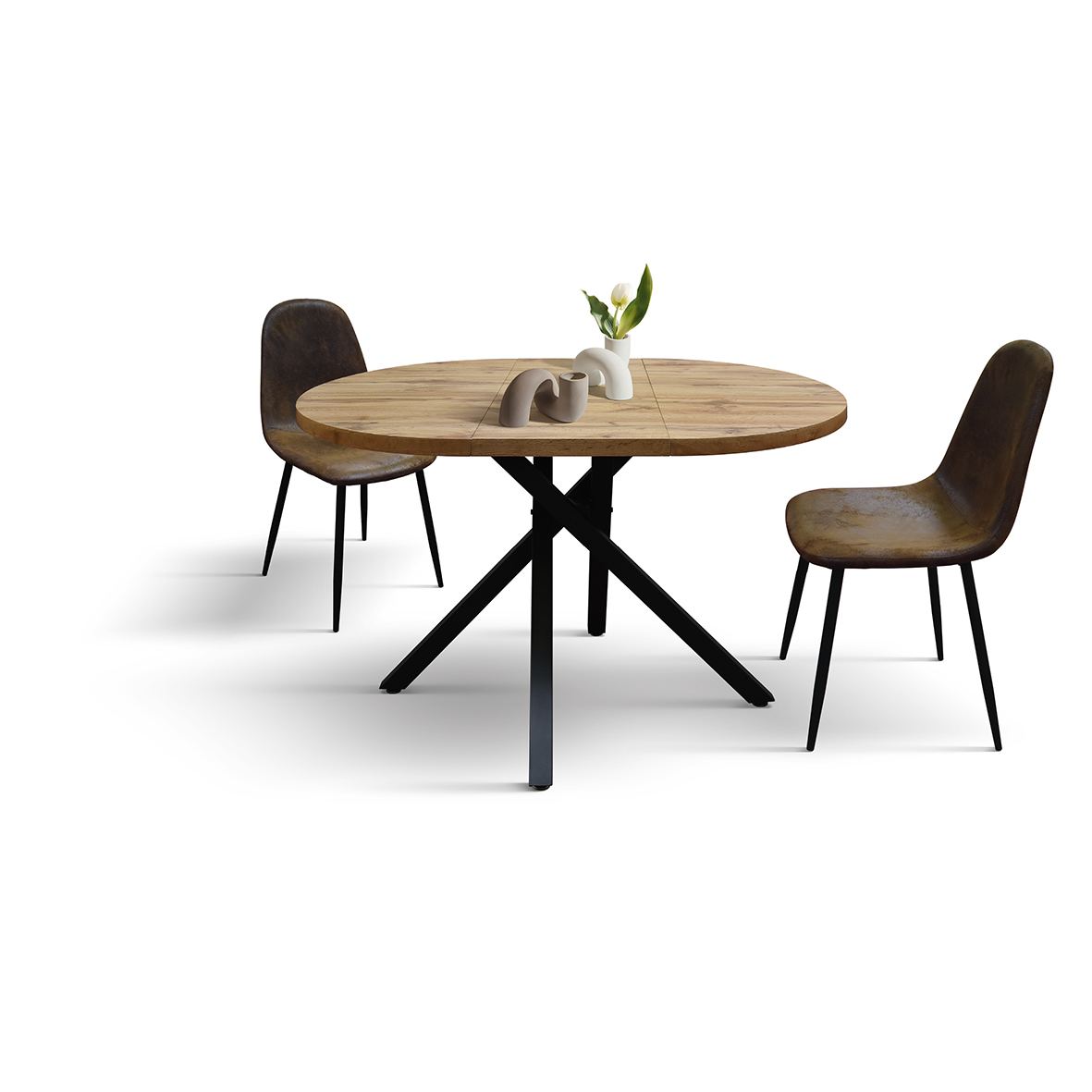 Masa rotunda extensibila Nada Ø 100 cm - 14