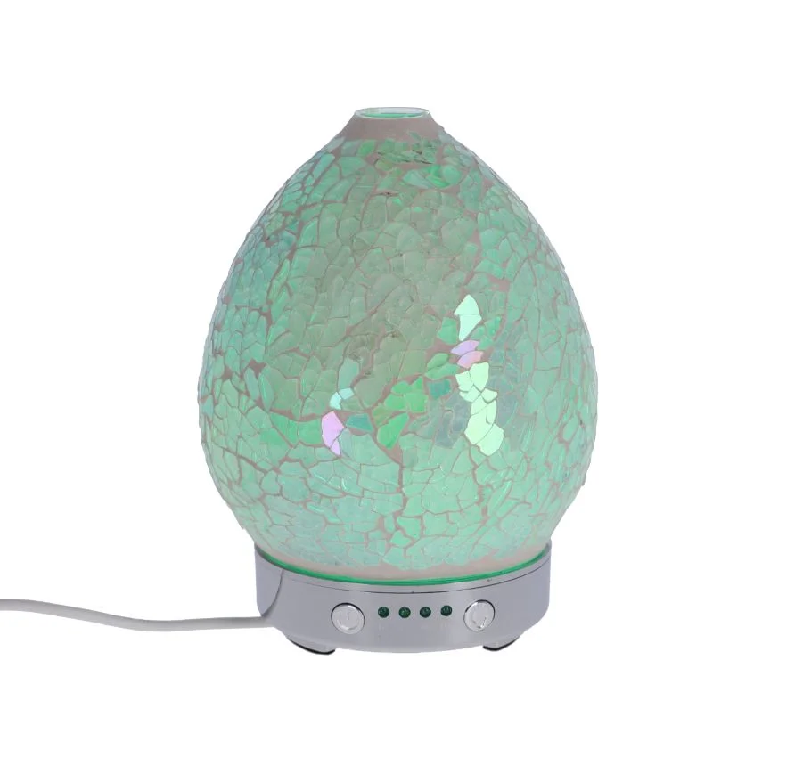 Lampa de masa cu difuzor aromaterapie Mozaic Bianco h 16 cm - 3