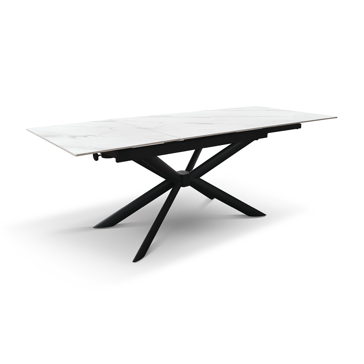 Masă Paris Rotativă extensibilă, ceramică-picior metalic 160 cm/90 cm/ 76 cm - 10