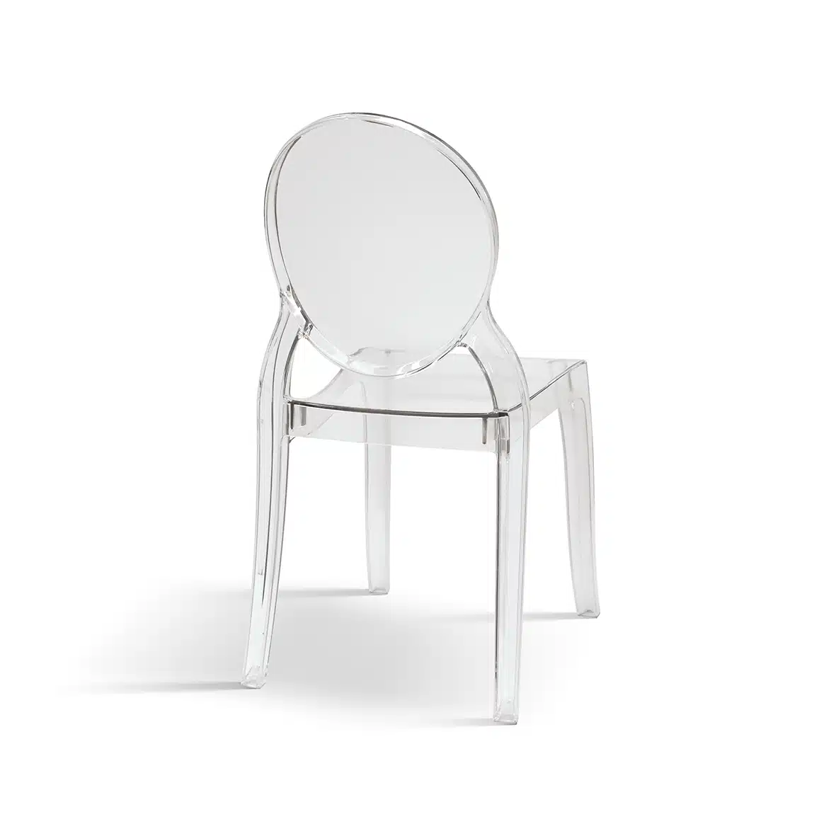 SET 4 SCAUNE TRANSPARENT OVALO-HORECA- - 5