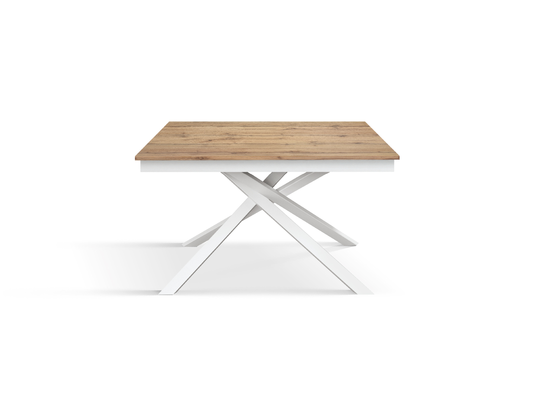 Masa Tiglio, blat extensibil pal laminat, picior metalic - 21