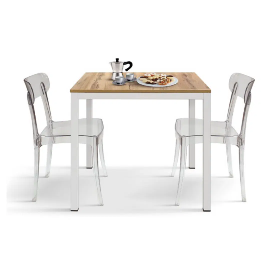 SET 4 SCAUNE TIVOLI- TRANSPARENT-HORECA- - 2