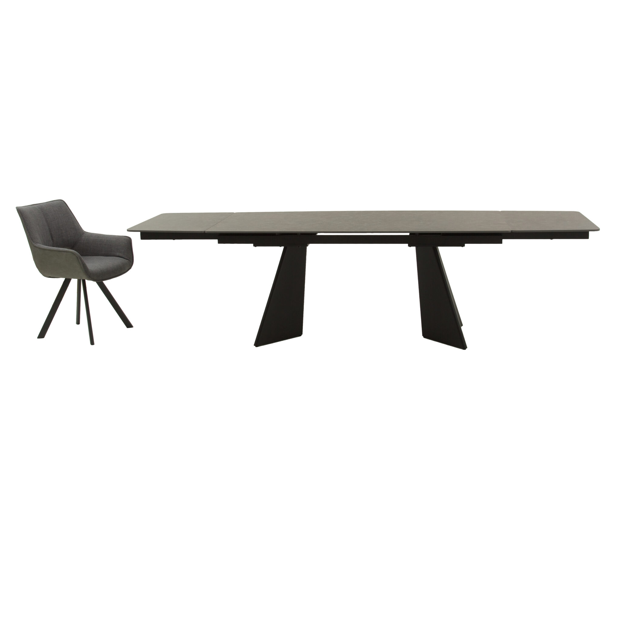 Masă ceramică Colle Brown, extensibilă 280 cm/90 cm - 18