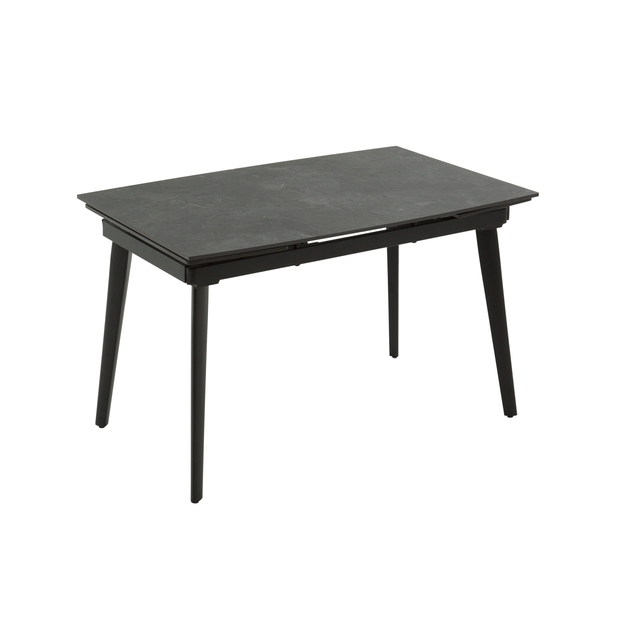 Masă ceramică extensibilă Maura negru 120/80 cm + 2 extensii 30 cm - 3