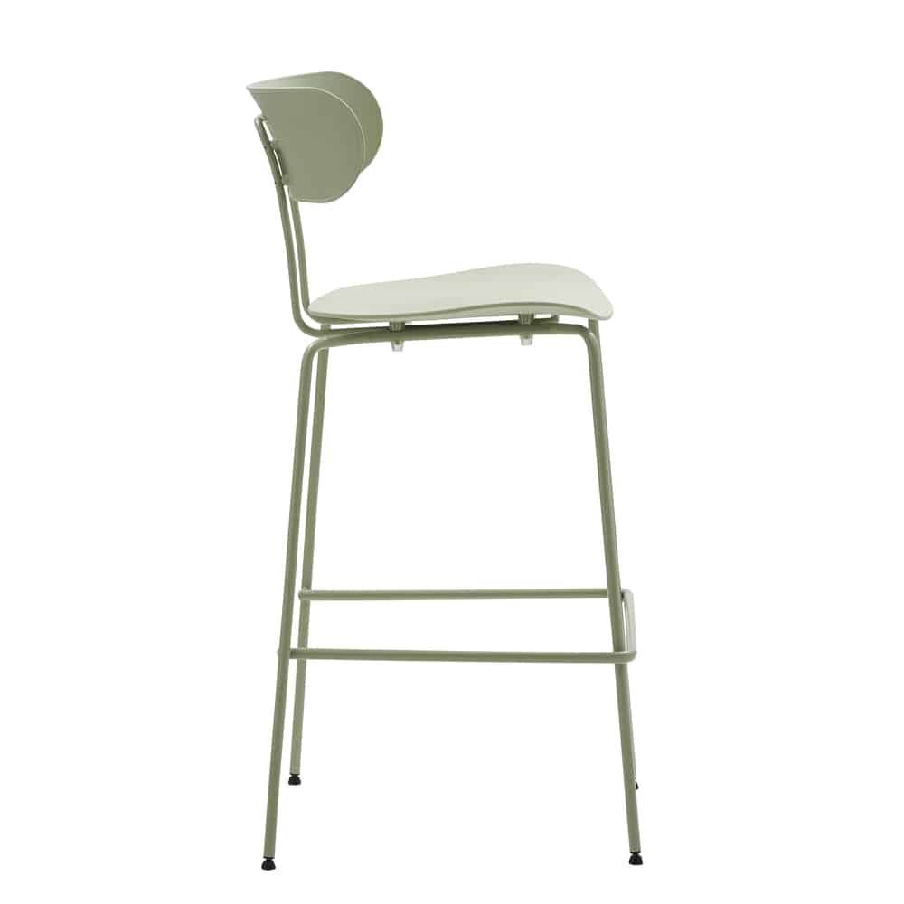 Set 4 scaune metalice BAR MARSIGLIA -HORECA- h 108 cm - 12
