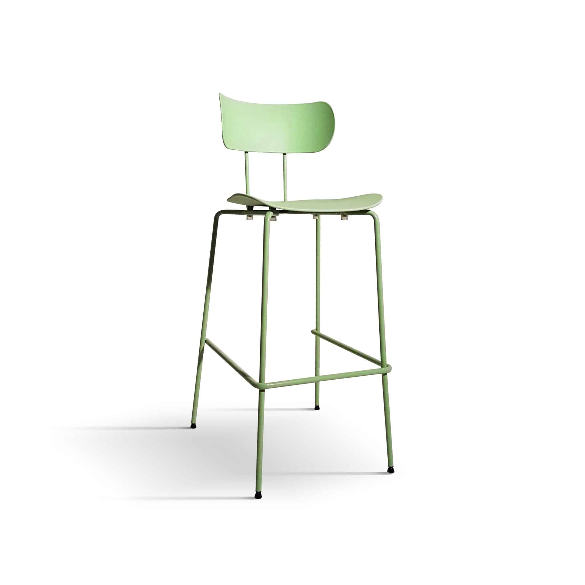 Set 4 scaune metalice BAR MARSIGLIA -HORECA- h 108 cm - 17