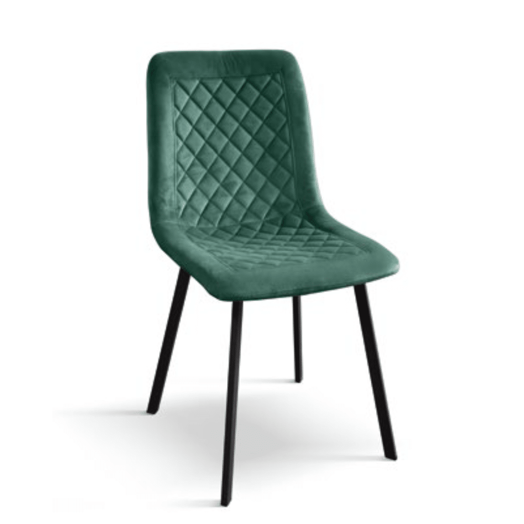 SET 4 Scaune Slim, structura metalica, catifea - 5