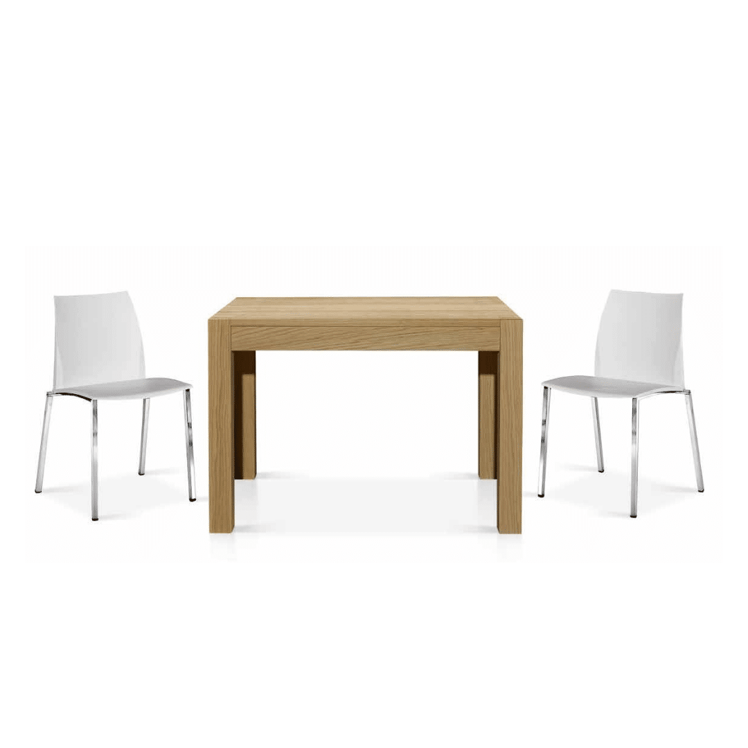 MASA FABIO - FINISAJ STEJAR EXTENSIBILA 110 cm/ 80 cm
